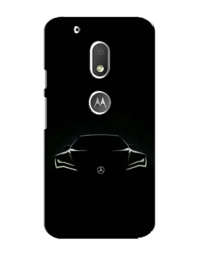Чехол для Motorola MOTO G4 Play с картинкой «Mercedes — силуэт авто» Чехол для Motorola MOTO G4 Play с картинкой «Mercedes — силуэт авто»