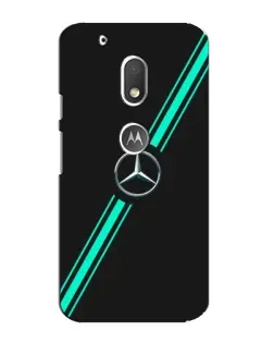Чехол для Motorola MOTO G4 Play с картинкой «Спортивные линии Mercedes»