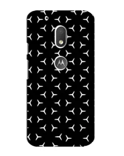 Чехол для Motorola MOTO G4 Play с картинкой «Mercedes паттерн звезд»