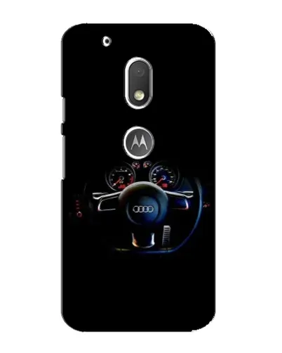 Чехол для Motorola MOTO G4 Play с картинкой «Салон Audi — руль» Чехол для Motorola MOTO G4 Play с картинкой «Салон Audi — руль»