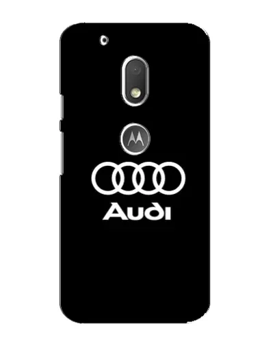 Чехол для Motorola MOTO G4 Play с картинкой «Классическое лого Audi» Чехол для Motorola MOTO G4 Play с картинкой «Классическое лого Audi»