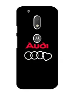 Чехол для Motorola MOTO G4 Play с картинкой «Логотип Audi Heart» Чехол для Motorola MOTO G4 Play с картинкой «Логотип Audi Heart»