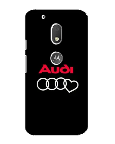 Чехол для Motorola MOTO G4 Play с картинкой «Логотип Audi Heart» Чехол для Motorola MOTO G4 Play с картинкой «Логотип Audi Heart»