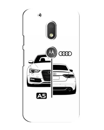 Чехол для Motorola MOTO G4 Play с картинкой «Audi — контрастный дизайн» Чехол для Motorola MOTO G4 Play с картинкой «Audi — контрастный дизайн»