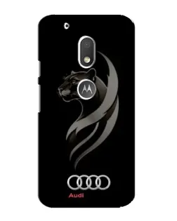 Чехол для Motorola MOTO G4 Play с картинкой «Графика — пантера и Audi» Чехол для Motorola MOTO G4 Play с картинкой «Графика — пантера и Audi»