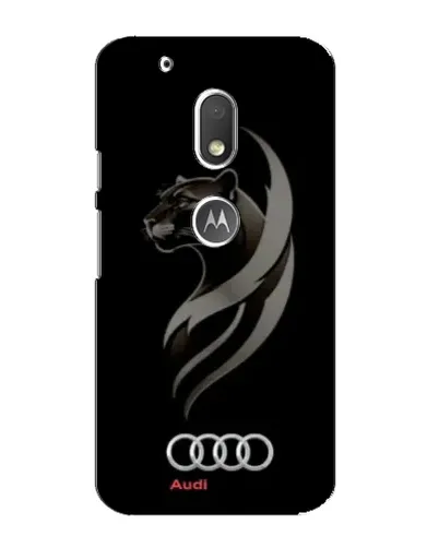 Чехол для Motorola MOTO G4 Play с картинкой «Графика — пантера и Audi» Чехол для Motorola MOTO G4 Play с картинкой «Графика — пантера и Audi»