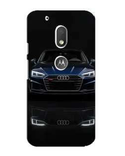 Чехол для Motorola MOTO G4 Play с картинкой «Audi — ночное отражение» Чехол для Motorola MOTO G4 Play с картинкой «Audi — ночное отражение»
