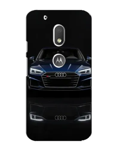 Чехол для Motorola MOTO G4 Play с картинкой «Audi — ночное отражение» Чехол для Motorola MOTO G4 Play с картинкой «Audi — ночное отражение»