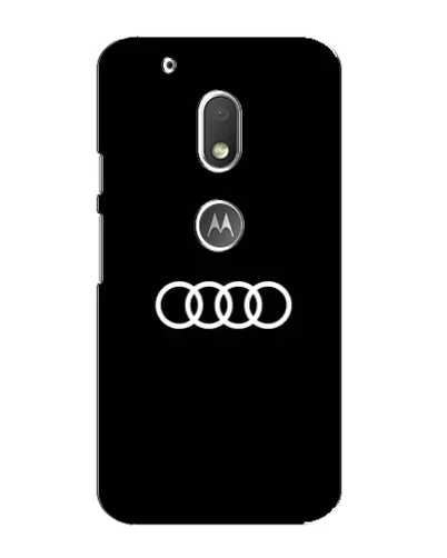 Чехол для Motorola MOTO G4 Play с картинкой «Audi White Logo» Чехол для Motorola MOTO G4 Play с картинкой «Audi White Logo»