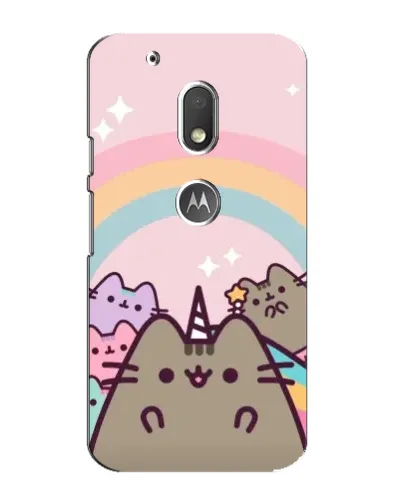 Чехол для Motorola MOTO G4 Play с картинкой «Единорог Pusheen» Чехол для Motorola MOTO G4 Play с картинкой «Единорог Pusheen»