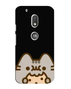 Чехол для Motorola MOTO G4 Play с картинкой «Пушин на черном» Чехол для Motorola MOTO G4 Play с картинкой «Пушин на черном»