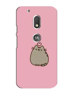 Чехол для Motorola MOTO G4 Play с картинкой «Pusheen сердце» Чехол для Motorola MOTO G4 Play с картинкой «Pusheen сердце»