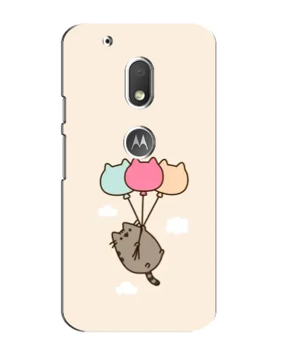 Чехол для Motorola MOTO G4 Play с картинкой «Пушин на шариках» Чехол для Motorola MOTO G4 Play с картинкой «Пушин на шариках»