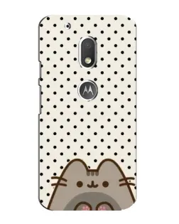 Чехол для Motorola MOTO G4 Play с картинкой «Пушин в горошек» Чехол для Motorola MOTO G4 Play с картинкой «Пушин в горошек»