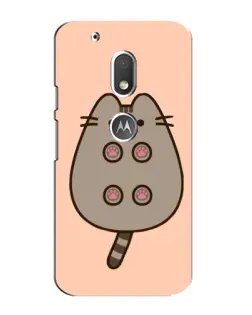 Чехол для Motorola MOTO G4 Play с картинкой «Пушин пузиком кверху» Чехол для Motorola MOTO G4 Play с картинкой «Пушин пузиком кверху»