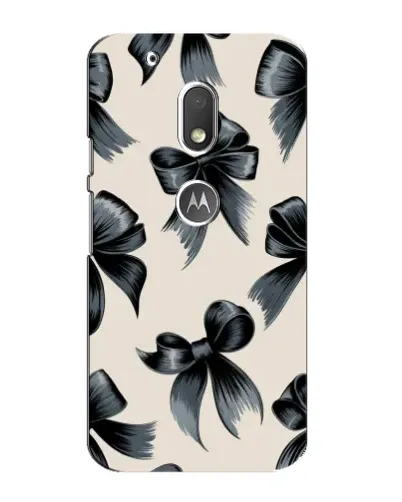 Чехол для Motorola MOTO G4 Play с картинкой «Банты Coquette» Чехол для Motorola MOTO G4 Play с картинкой «Банты Coquette»