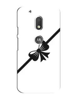 Чехол для Motorola MOTO G4 Play с картинкой «Диагональный бант»