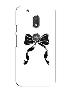 Чехол для Motorola MOTO G4 Play с картинкой «Классический бант»