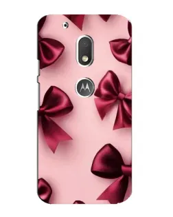 Чехол для Motorola MOTO G4 Play с картинкой «Бордовый атлас»