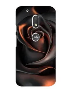 Чехол для Motorola MOTO G4 Play с картинкой «Шелковая черная роза» Чехол для Motorola MOTO G4 Play с картинкой «Шелковая черная роза»