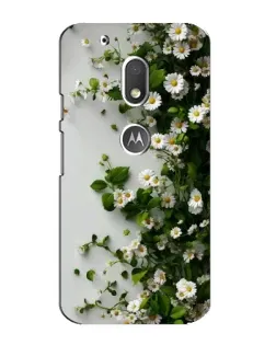 Чехол для Motorola MOTO G4 Play с картинкой «Ветка мелких белых цветов» Чехол для Motorola MOTO G4 Play с картинкой «Ветка мелких белых цветов»