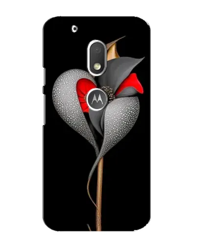 Чехол для Motorola MOTO G4 Play с картинкой «Серебряный фантазийный цветок» Чехол для Motorola MOTO G4 Play с картинкой «Серебряный фантазийный цветок»