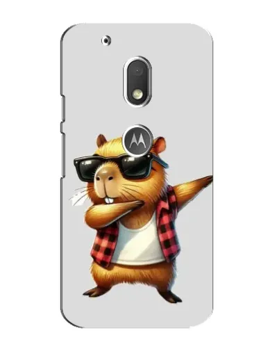 Чехол для Motorola MOTO G4 Play с картинкой «Капибара рэпер даб» Чехол для Motorola MOTO G4 Play с картинкой «Капибара рэпер даб»