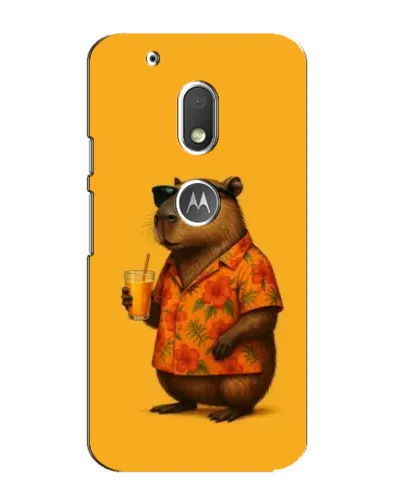 Чехол для Motorola MOTO G4 Play с картинкой «Капибара на отдыхе» Чехол для Motorola MOTO G4 Play с картинкой «Капибара на отдыхе»