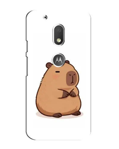 Чехол для Motorola MOTO G4 Play с картинкой «Толстенькая капибара» Чехол для Motorola MOTO G4 Play с картинкой «Толстенькая капибара»