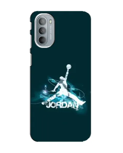 Чехол для Motorola MOTO G41 с картинкой «Jordan Blue Fire» Чехол для Motorola MOTO G41 с картинкой «Jordan Blue Fire»
