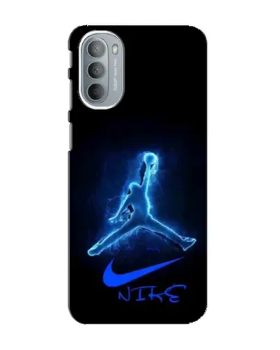 Чехол для Motorola MOTO G41 с картинкой «Jordan Neon Blue» Чехол для Motorola MOTO G41 с картинкой «Jordan Neon Blue»