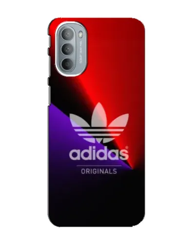 Чехол для Motorola MOTO G41 с картинкой «Adidas Red Neon»