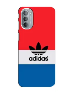 Чехол для Motorola MOTO G41 с картинкой «Ретро блоки Adidas»