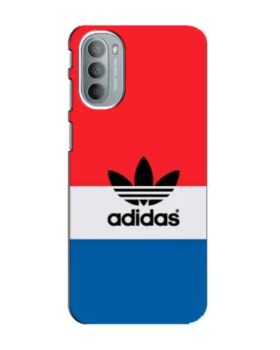 Чехол для Motorola MOTO G41 с картинкой «Ретро блоки Adidas»