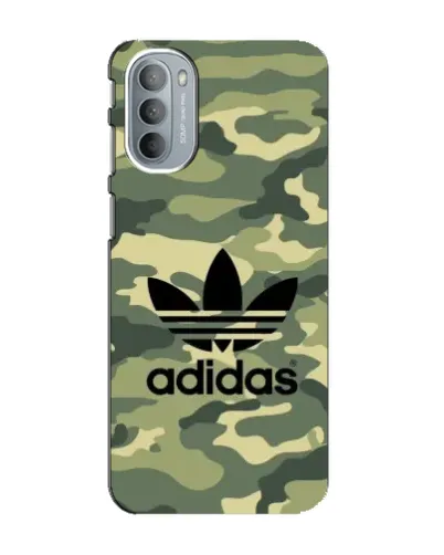 Чехол для Motorola MOTO G41 с картинкой «Милитари стиль Adidas»