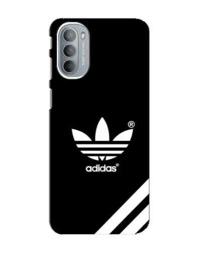 Чехол для Motorola MOTO G41 с картинкой «Adidas с диагональными полосами»