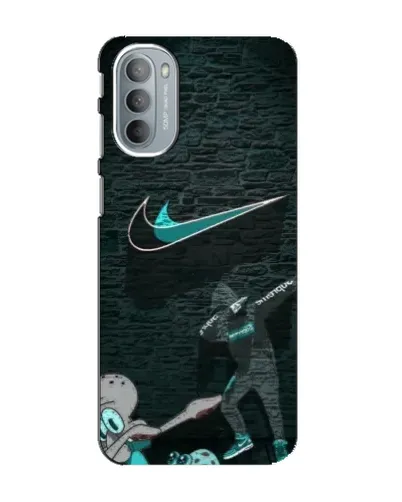 Чехол для Motorola MOTO G41 с картинкой «Спортивный арт Nike»