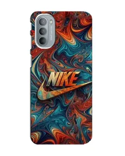 Чехол для Motorola MOTO G41 с картинкой «Nike в абстракции» Чехол для Motorola MOTO G41 с картинкой «Nike в абстракции»