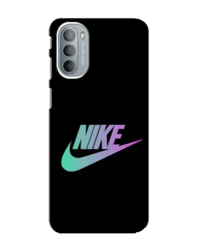 Чехол для Motorola MOTO G41 с картинкой «Nike — городская ночь»