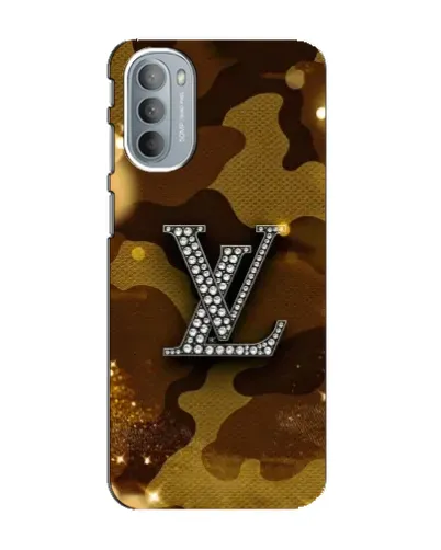Чехол для Motorola MOTO G41 с картинкой «Камуфляжный Louis Vuitton»