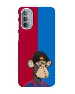 Чехол для Motorola MOTO G41 с картинкой «Bored Ape — фанат Барсы» Чехол для Motorola MOTO G41 с картинкой «Bored Ape — фанат Барсы»