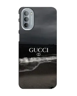 Чехол для Motorola MOTO G41 с картинкой «Gucci — морской прибой»
