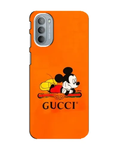 Чехол для Motorola MOTO G41 с картинкой «Микки Маус Gucci — оранж» Чехол для Motorola MOTO G41 с картинкой «Микки Маус Gucci — оранж»