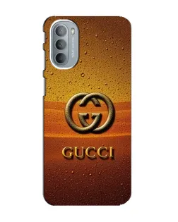 Чехол для Motorola MOTO G41 с картинкой «Gucci — солнечный градиент»