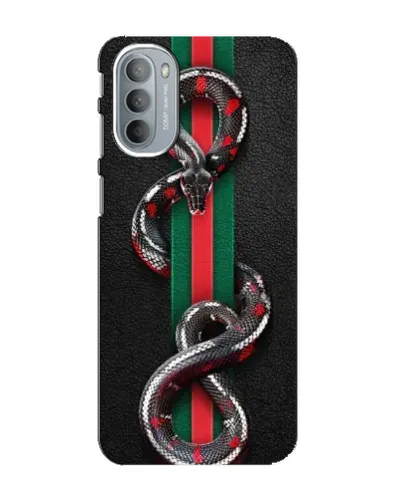 Чехол для Motorola MOTO G41 с картинкой «Gucci — змея на полосе» Чехол для Motorola MOTO G41 с картинкой «Gucci — змея на полосе»