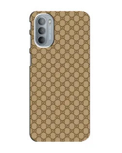 Чехол для Motorola MOTO G41 с картинкой «Gucci — классический беж»
