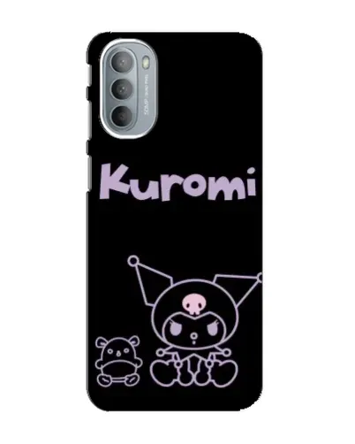 Чехол для Motorola MOTO G41 с картинкой «Kuromi — черный минимализм» Чехол для Motorola MOTO G41 с картинкой «Kuromi — черный минимализм»