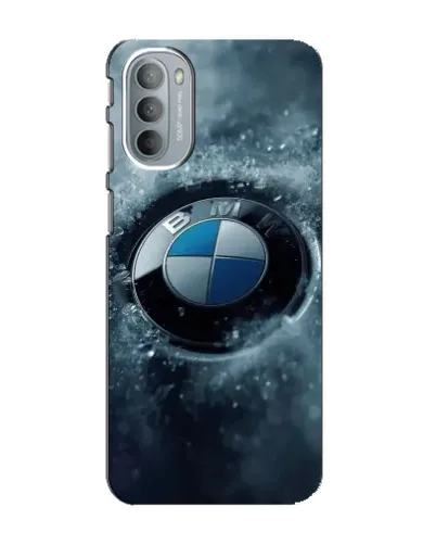 Чехол для Motorola MOTO G41 с картинкой «Логотип BMW — лед» Чехол для Motorola MOTO G41 с картинкой «Логотип BMW — лед»