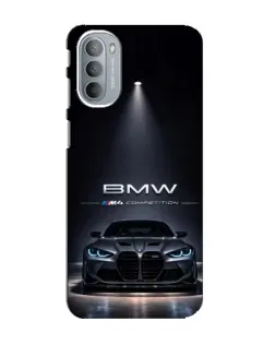 Чехол для Motorola MOTO G41 с картинкой «BMW сквозь ночной город» Чехол для Motorola MOTO G41 с картинкой «BMW сквозь ночной город»