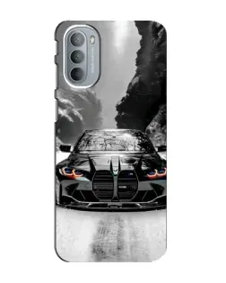 Чехол для Motorola MOTO G41 с картинкой «BMW — акварельный дрифт» Чехол для Motorola MOTO G41 с картинкой «BMW — акварельный дрифт»